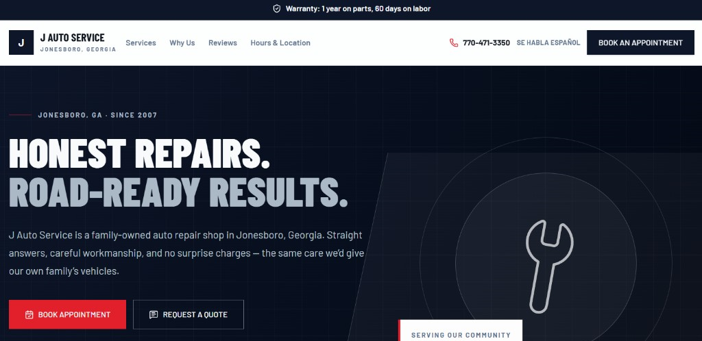 J Auto Service screenshot